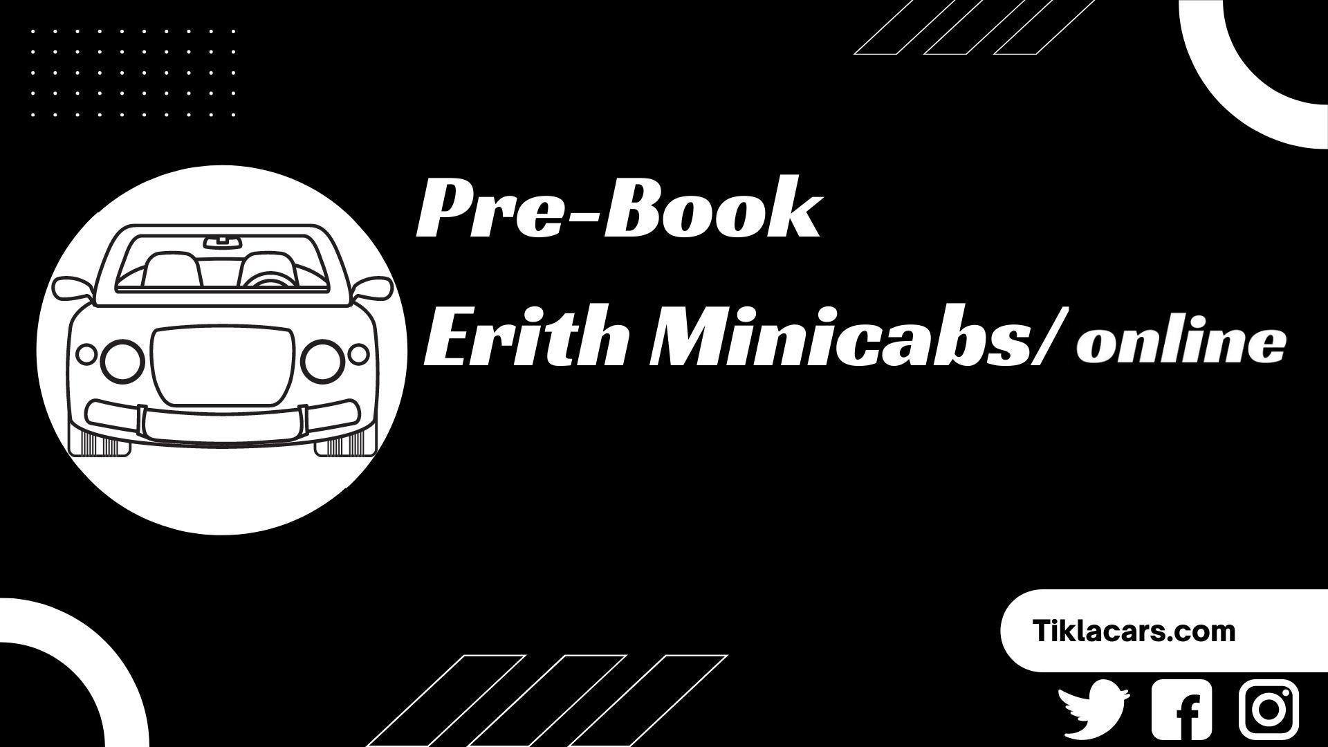 Online Booking Erith Minicabs